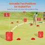 Backyard Golf Game, 9 Hole Golf Course, Golf Game Practice Games, Golf Chipping Game for Family, Adults and Kids, Portable Outdo