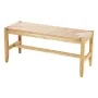 Rattan Bench Wooden Bench 40 Inches til entryway stue &