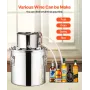 Moonshine Still 5 Gal Water Alkohol Distiller Brewing Kit