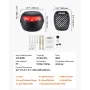 24L Motorcykel Top Case Universal Motorcykelhale med