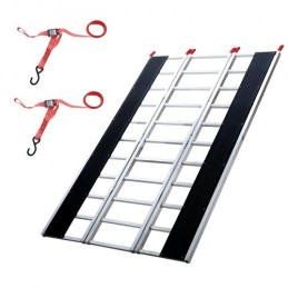 85 "X 54" Ekstra bred aluminium Foldbar rampe 1500 kg kapacitet Loading Ramp