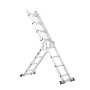Multi-purpose foldende stige 7-i-1 4 Trin 15,5ft rækkevidde