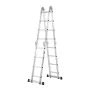 Multi-purpose foldende stige 7-i-1 4 Trin 15,5ft rækkevidde