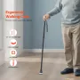 Walking Cane For Man Woman Folding Walking Stick 8-niveau