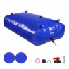 Portable Water Storage Bladder 142.7 Gal 1000D PVC Collapsible Water Tank