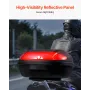 62L Motorcykel Top Case Universal Motorcykelhale med
