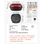 62L Motorcykel Top Case Universal Motorcykelhale med