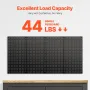 Metal Pegboard Panels, 24" x 12" Pegboard, 4 Panels, Heavy Duty Steel Peg Board Wall Organizer, for Living Room Garage Tool Stor