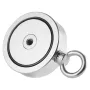 Magnet Fishing Kit, 1400 LBS/635 Kg Double-Sided Pulling Force Magnet Fishing Kit, Rare Earth Neodymium Magnetic Fishing Kit Inc