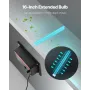 HVAC Air Purifier Whole House, 36W 16inch, UV UVC Light in Duct for Ac (Air Conditioning) Duct, Air Scrubber with 1 Replacement 