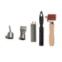 Roofing Welder, 4 Pcs PVC Welding Gun, 1600W Hot Air Plastic Welder, 220V PVC Heat Gun, Plastic Welder with Mica Pipe Heating Co