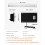 HVAC Air Purifier Whole House 36W 16 tommer UV -lys i kanal til