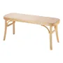 Rattan Bench Wood Bench 43,3 inches til entryway stue &