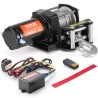 Electric Winch ATV UTV 4000 lb Steel Cable IP55 Waterproof Remote Control