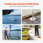 Magnet Fishing Kit, 2000 LBS/907 Kg Single-Sided Pulling Force Magnet Fishing Kit, Rare Earth Neodymium Magnetic Fishing Kit Inc