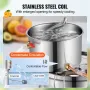 Moonshine Still Water Alkohol Distiller 3Gal m/ vandpumpe