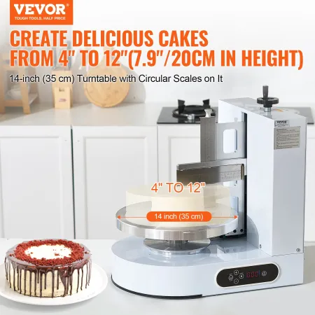 Kage dekorere maskine kage frosting spredning til 4 "til 12"