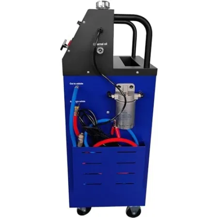DC 12V Auto Transmission Fluid Flush Exchange Machine, Flushing Device Gear Liquid Exchanger 0-60PSI, Oil Exchange Flush Cleanin