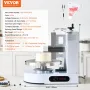 Kage dekorere maskine kage frosting spredning til 4 "til 12"