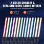 Light Sword, Light up Sword with 14 RGB Colors, FX Sound and Realistic Handle, Rechargeable Light Up Sword Toy for Adults and Ki