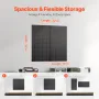 Metal Pegboard Panels, 32" x 16" Pegboard, 2 Panels, Heavy Duty Steel Peg Board Wall Organizer, for Living Room Garage Tool Stor