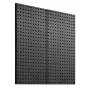 Metalpegboard paneler 2 paneler 32 "x 16" vægarrangør til