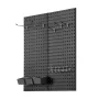 Metal Pegboard Panels, 32" x 16" Pegboard, 2 Panels, Heavy Duty Steel Peg Board Wall Organizer, for Living Room Garage Tool Stor