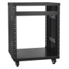 12U AV Rack Stand 500 lbs Capacity Network Stereo Recording Studio Rack