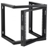 9U Wall Mount Rack 150 lbs/68,04 kg Open Frame Server Network Rack sort sort