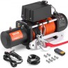 Electric Winch Truck 13,500 lb Synthetic Rope Waterproof Remote Control