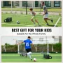 Soccer Rebounder Board Portable Soccer Wall med 2 vinkler