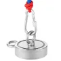 Magnet Fishing Kit, 1700 LBS/771 Kg Double-Sided Pulling Force Strong Magnet Fishing Kit, Rare Earth Neodymium Magnetic Fishing 
