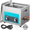 10L Ultrasonic Cleaner Jewelry Cleaner with Heater Timer for Jewelry Cleaning Knob Control Eyeglass Rings Dentures Music