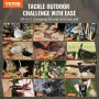 Survival Shovel Survival Axe, 28-in-1 Camping Folding Shovels with Hatchet, Stainless Steel Tactical Shovel Hatchet Combo, Multi