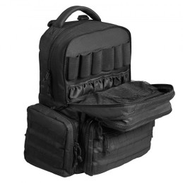 Tactical Range Backpack for 6 Pistols Gun Backpack Black