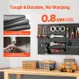Metal Pegboard Panels, 24" x 12" Pegboard, 3 Panels, Heavy Duty Steel Peg Board Wall Organizer, for Living Room Garage Tool Stor