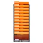 File Wall Rack, One-Piece 12 Pockets Mesh Wall File Holder, Wall Mounted Magazine Mail Paper & Document Storage Folder, Metal Wa