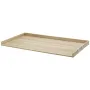 Washer Dryer Countertop, 54" x 27" Wooden Washer and Dryer Countertop, Water-Resistant Laundry Machine Topper Cover with Anti-Sl