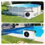 Electric Pool Heat Pump, 2.51-11.38kW Heating Capacity, Energy-Saving Variable Frequency Pool Heaters for 25-50m³Above Ground Po