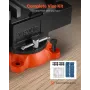 5 "Bench Vise Multipurpose Heavy Duty Ductil Iron Swivel