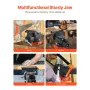 Bench Vise, 127 mm(5") Jaw Width, 127 mm(5") Max Jaw Opening Multipurpose Vise with 360°Swivel Locking Base, 71 mm(2.8") Throat 