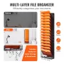 Filvægstativ Mesh Wall File Holder 1-stykke 16 Lommer til