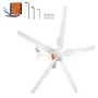 Wind Turbine Generator, 12V/AC Wind Turbine Kit, 500W Wind Power Generator With MPPT Controller 5 Blades Auto Adjust Windward Di