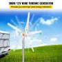Vindmøllegenerator, 12V/AC Wind Murbine Kit, 300W Wind Power
