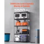 Opbevaringshylder 5 Tier Justerbar Heavy Duty Garage Hylder