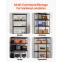Opbevaringshylder 5 Tier Justerbar Heavy Duty Garage Hylder