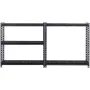 Storage Shelves, 2000 lbs, 5 Tier Heavy Duty Garage Shelving, 16" D x 36" W x 72" H Adjustable Metal Shelves for Industrial Shel