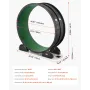 Cat Exercise Wheel with Pedometer, 40.8 in, Cat Running Wheel with Brake & Carpeted Runway, Quiet Cat Treadmill for Indoor Cats 