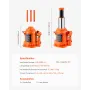 Hydraulisk flaskedonkraft 20 tons manuel højløft bil bilværksted