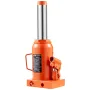 Hydraulic Bottle Jack, 30 Ton/66138 lbs Welded Bottle Jack with 11.22''-18.66'' Lifting Range & 3-Section Long Handle, for Car, 